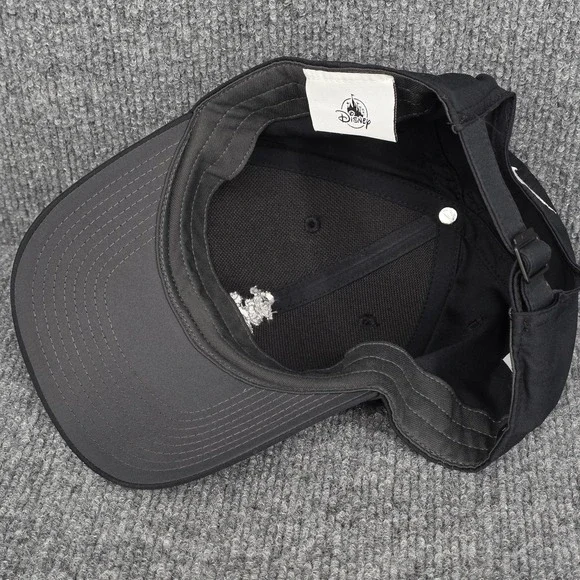 Disney Parks Hat Cap Mens Nike Strap Back Medium Large Black Mickey Dri Fit Golf - Picture 6 of 11